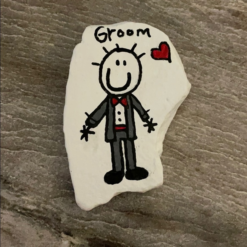 Painted rock